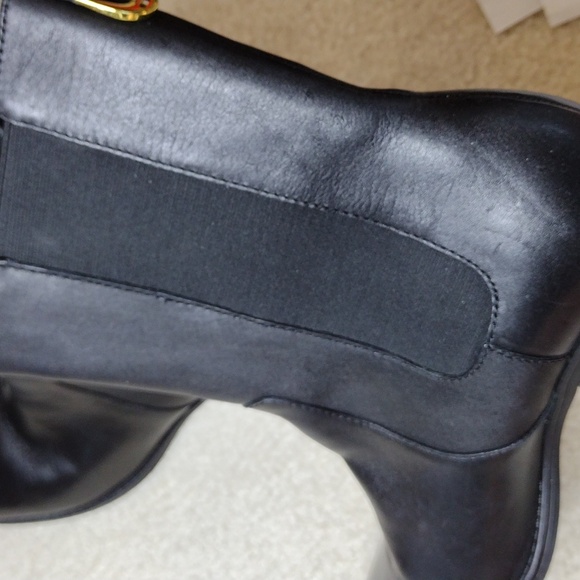 Lauren Ralph Lauren women's black leather Chelsea boots. NWOT. Size 9 - Picture 4 of 12